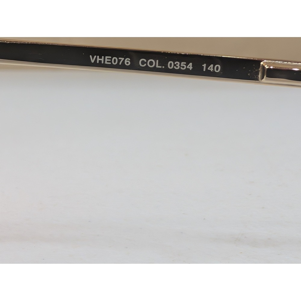 Carolina Herrera Eyeglasses VHE076 Blue Gold‎ Half Rim Frames Designer Glasses - Picture 7 of 9